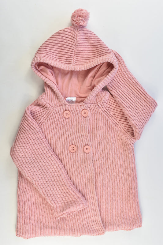 Tiny Little Wonders Size 18-24 months Lined Hooded Knitted Jumper