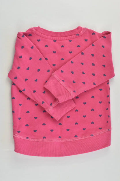 Tiny Little Wonders Soze 0 (6-12 months) Love Hearts Sweater