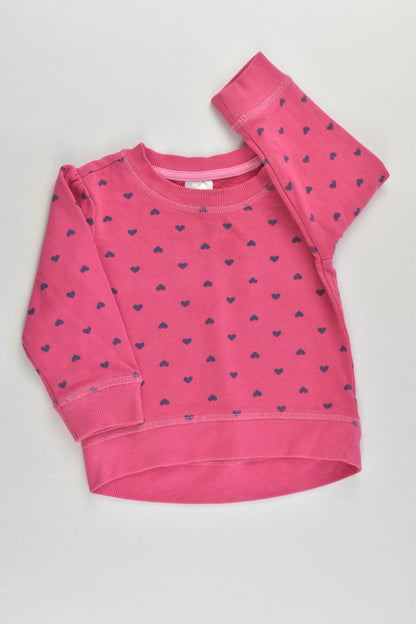 Tiny Little Wonders Soze 0 (6-12 months) Love Hearts Sweater