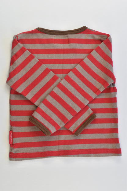 Toby Tiger Organic Size 2-3 (98 cm) Striped Moose Top