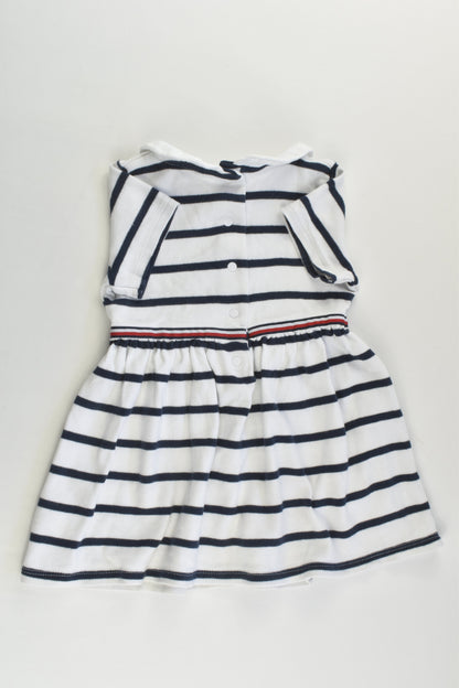 Tommy Hilfiger Size 1 (86 cm) Striped Dress