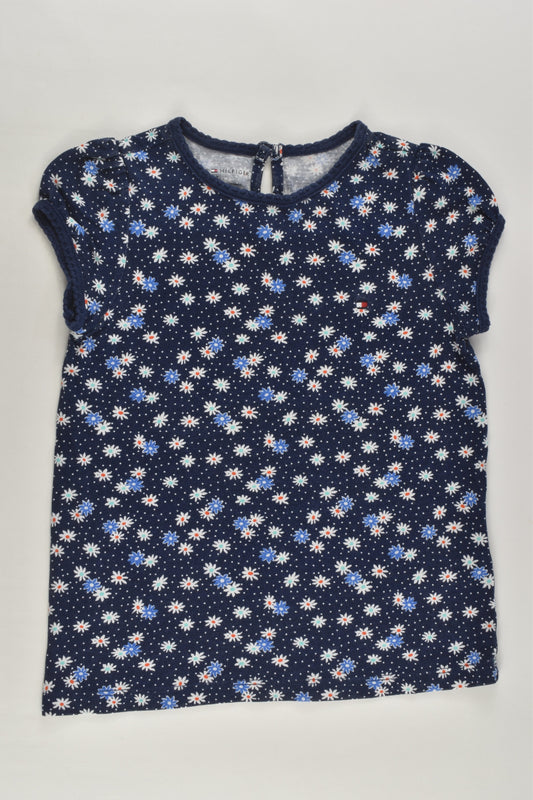 Tommy Hilfiger Size 4 Floral T-shirt