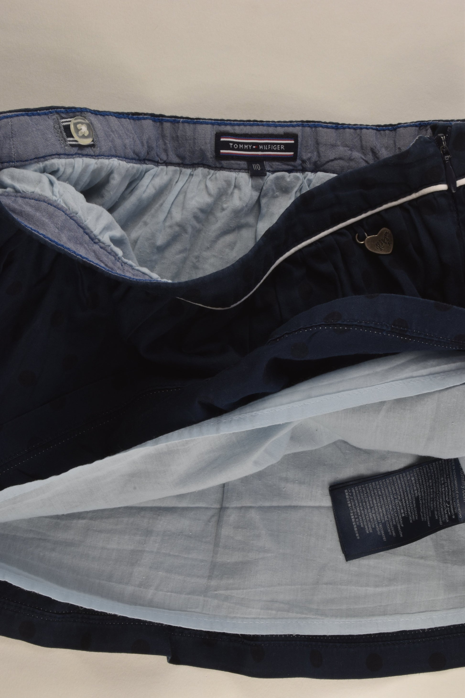 Tommy Hilfiger Size 5 (110 cm) Lined Skirt