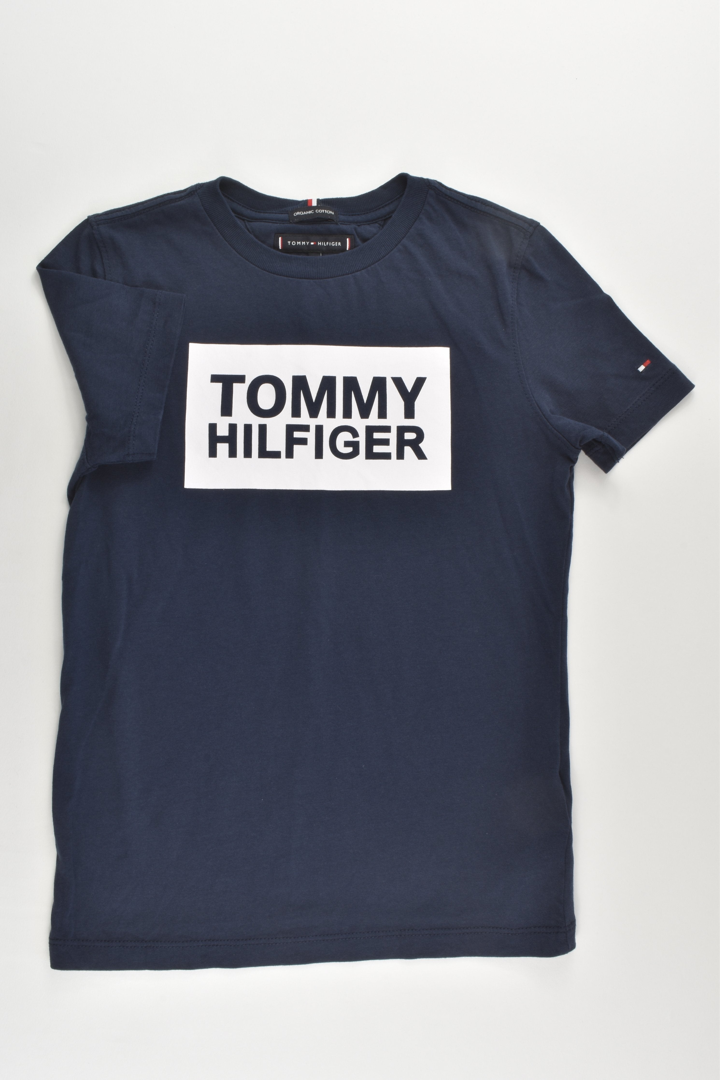 Tommy Hilfiger Size 8 (128 cm) Organic Cotton T-shirt – MiniMe