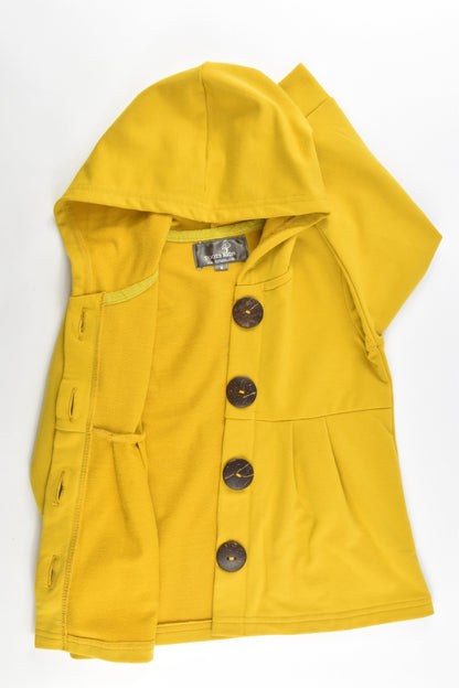 Toots Kids Australia Size 4 Mustard Button Hoodie
