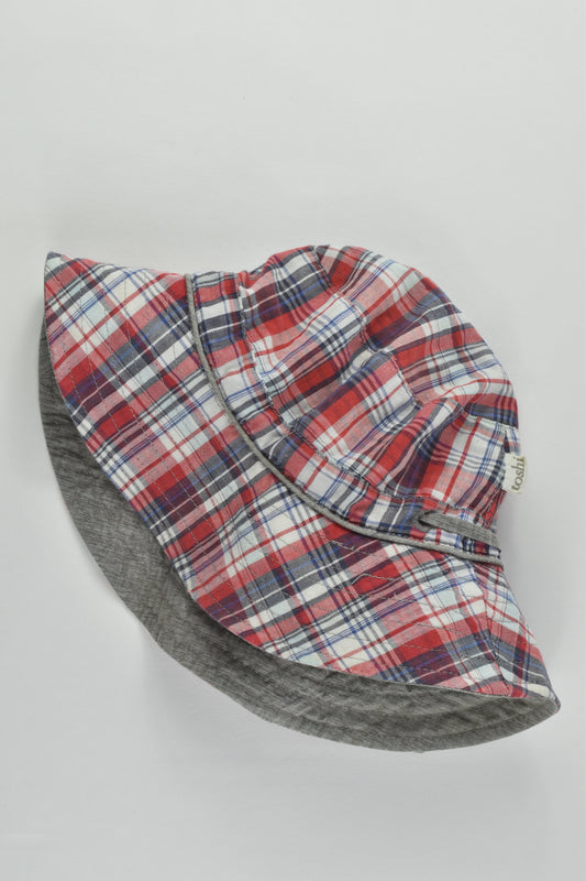 Toshi Size L (5 years and up) Checked Hat