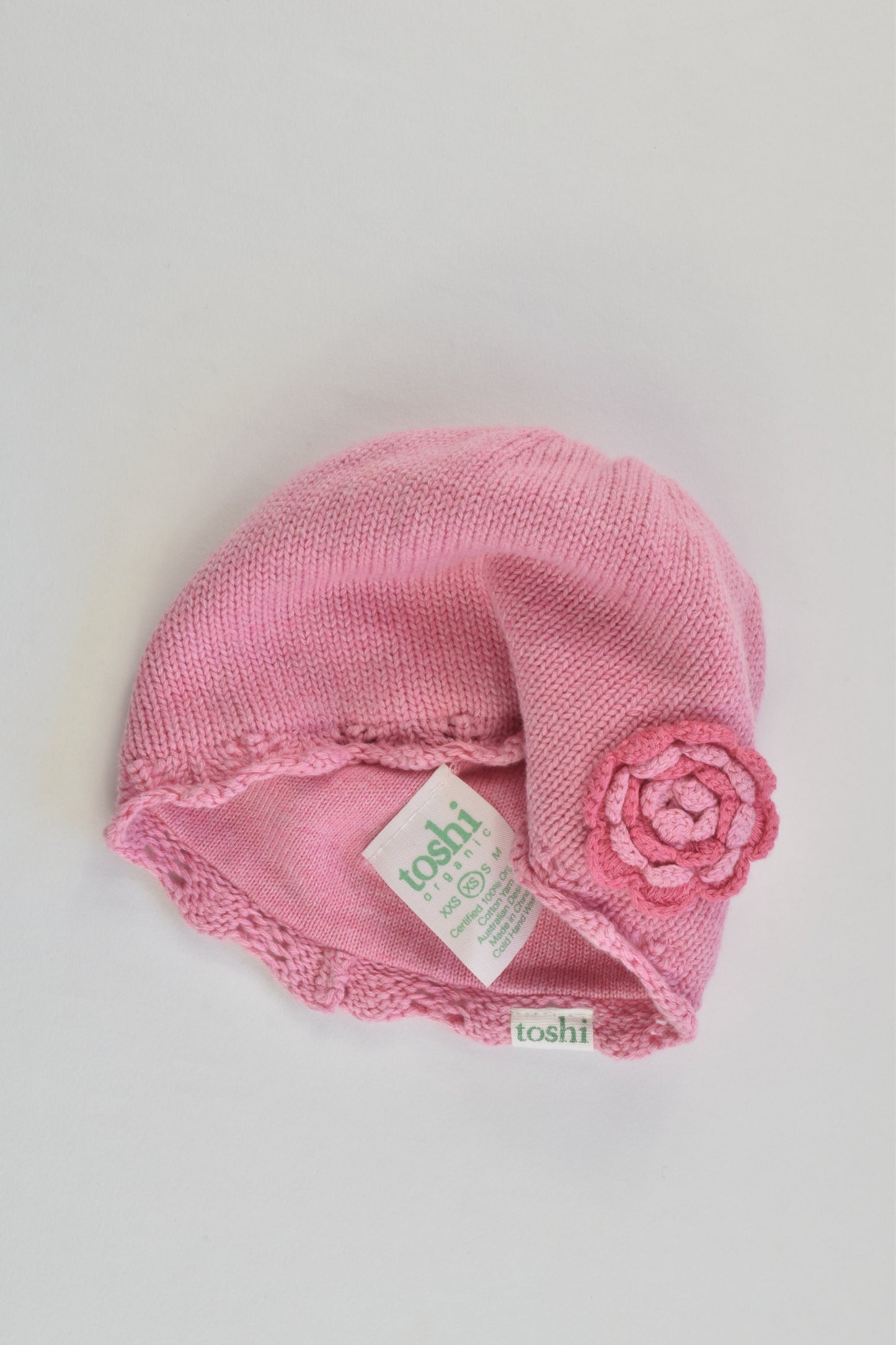 Toshi Size XS (Up to 8 months) Lined Organic Cotton Beanie