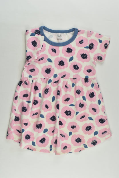 Touched by Nature Size 1-2 (24 cm) Organic Floral Dress