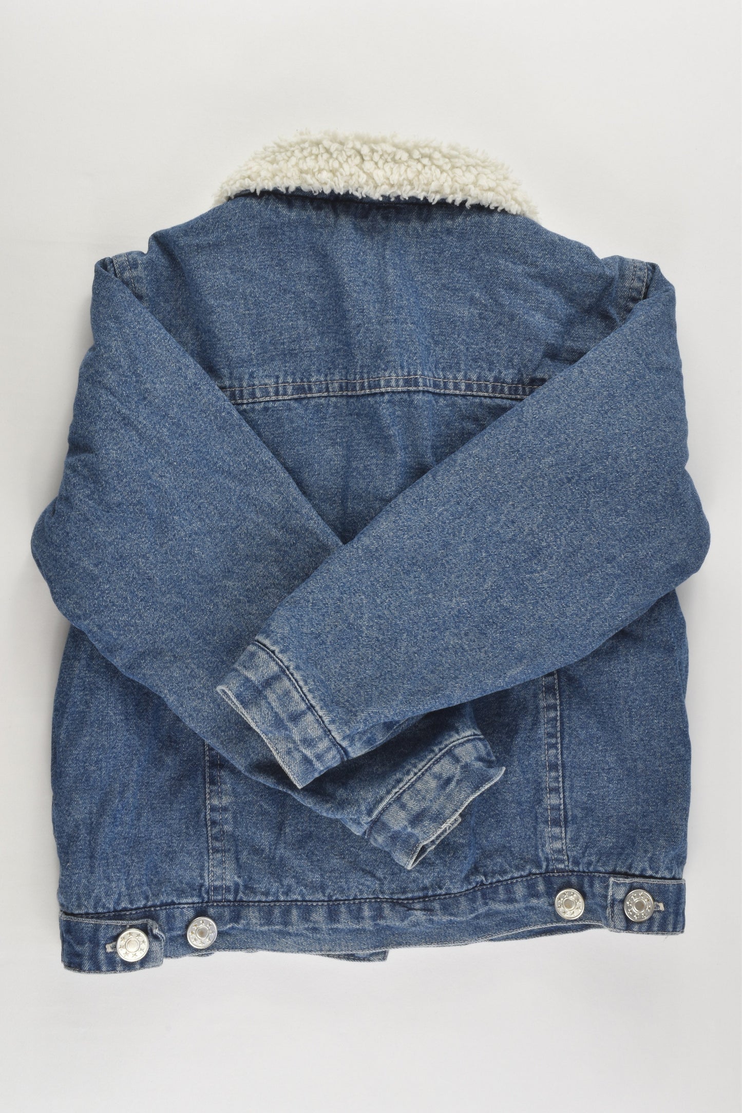 Trimax Size 4 Warm Sherpa Denim Jacket
