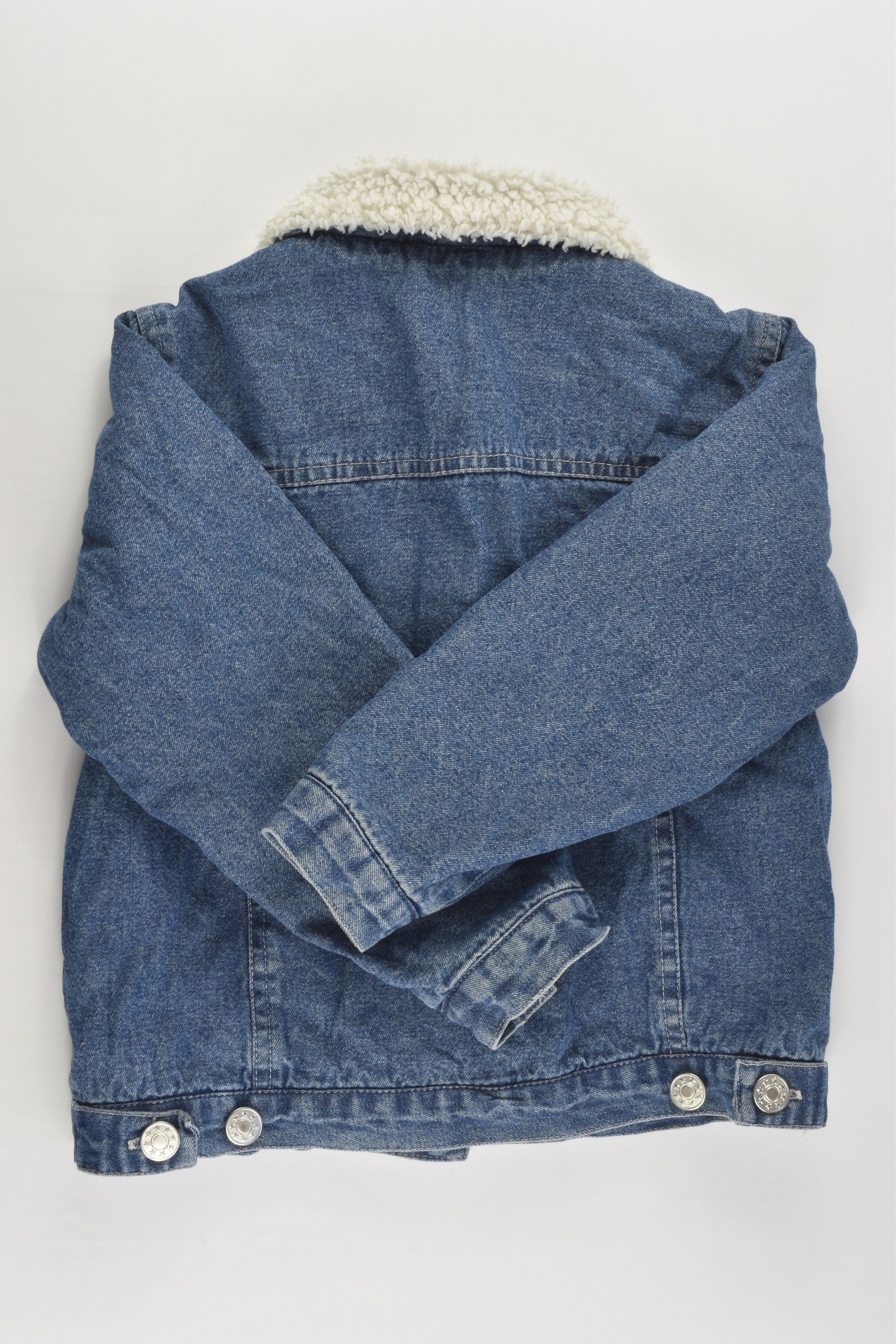 Trimax Size 4 Warm Sherpa Denim Jacket