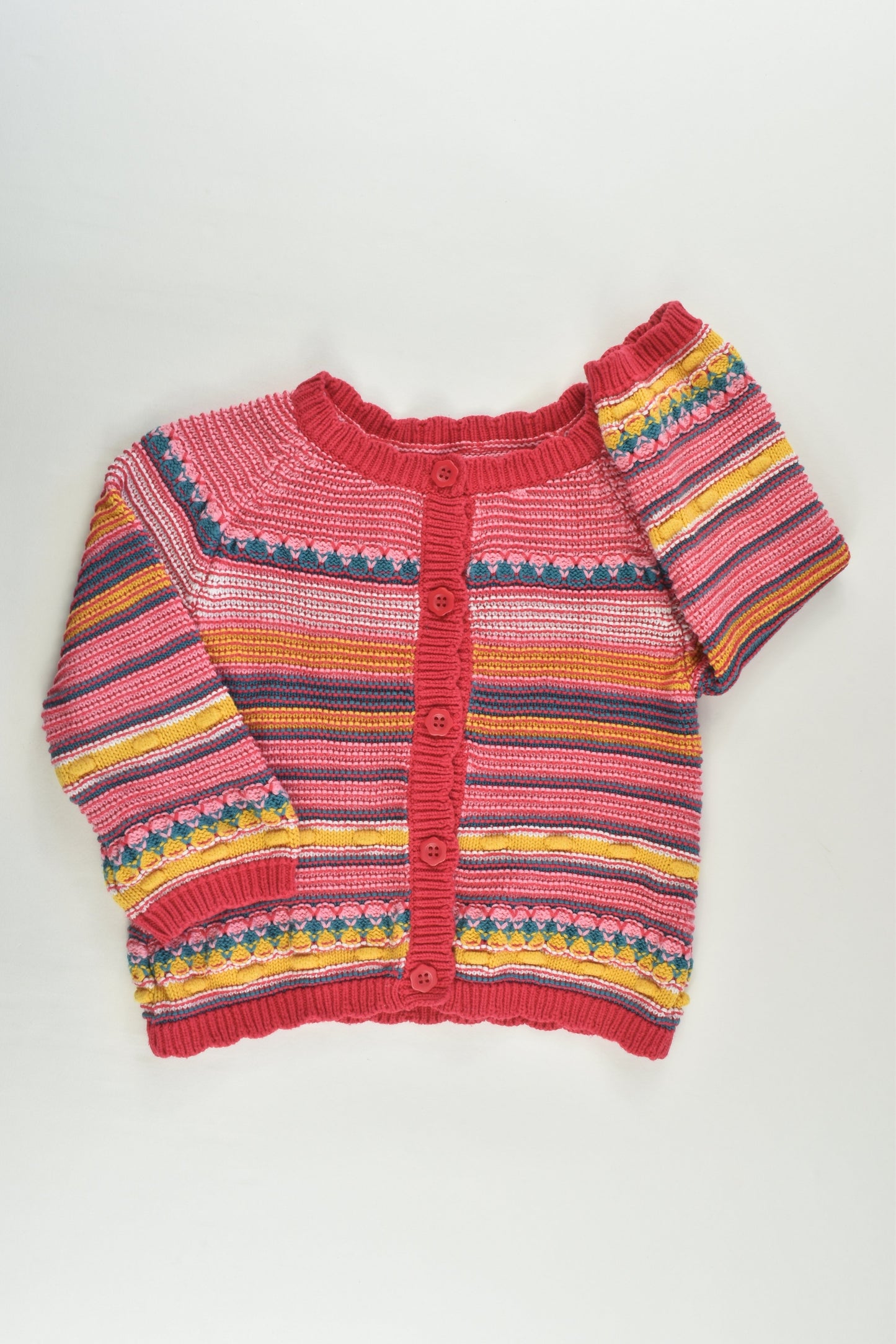 TU Size 0-1 (74-80 cm) Knitted Cardigan