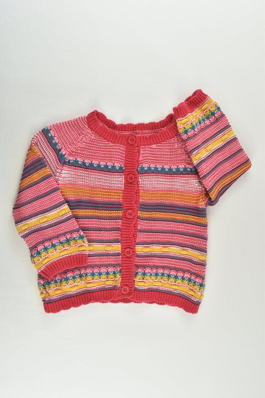 TU Size 0-1 (74-80 cm) Knitted Cardigan