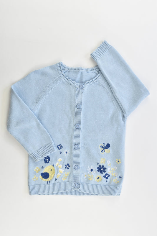 TU Size 0-1 (9-12 months, 74-80 cm) Knitted Cardigan