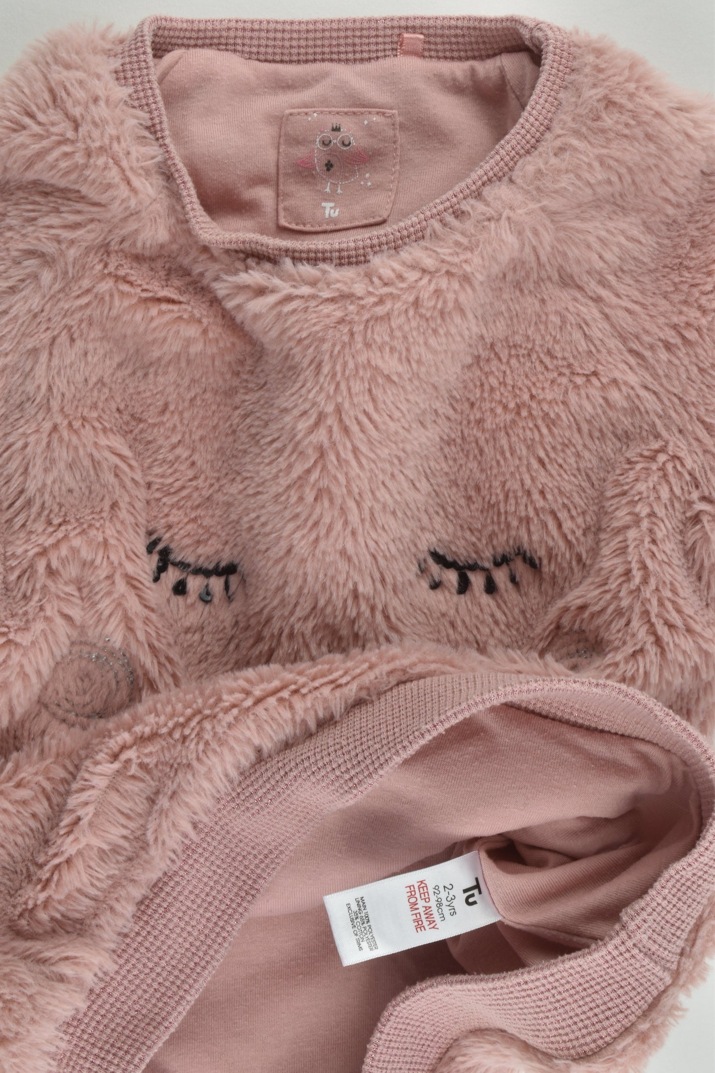 TU Size 2-3 (92-98 cm) Fluffy Owl Set