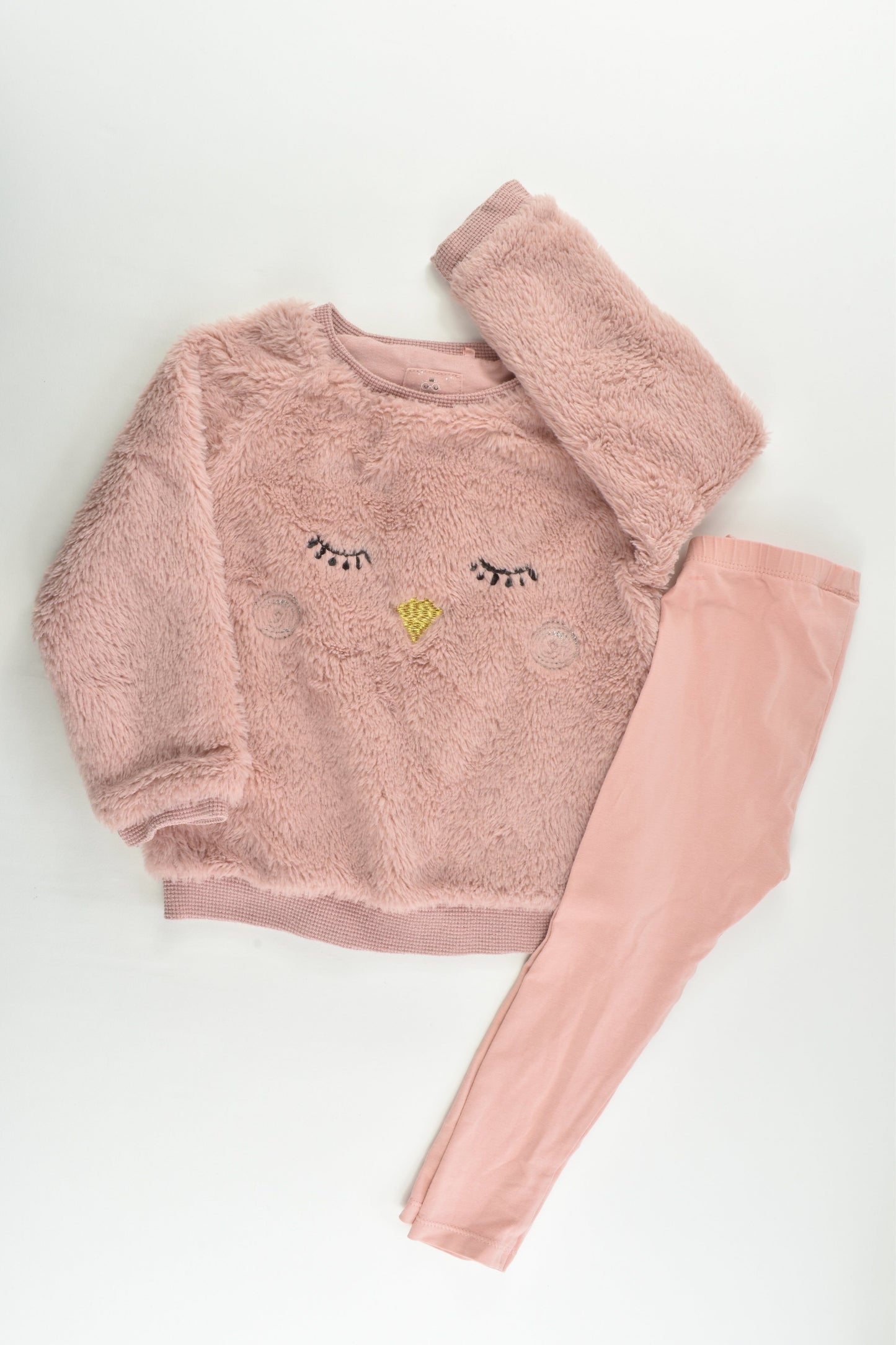 TU Size 2-3 (92-98 cm) Fluffy Owl Set