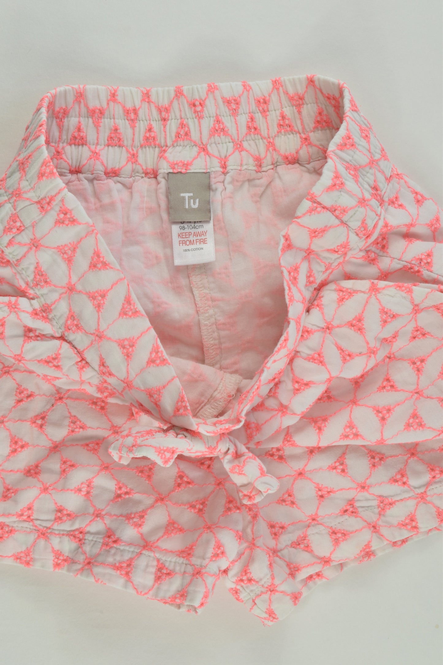 TU Size 3-4 Lined Shorts