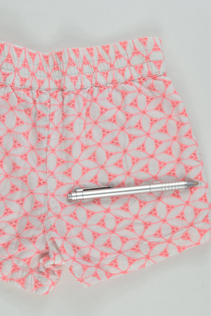 TU Size 3-4 Lined Shorts