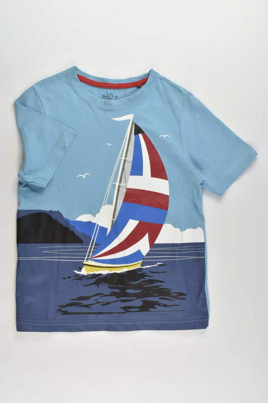 TU Size 5 (110 cm) Sailboat T-shirt