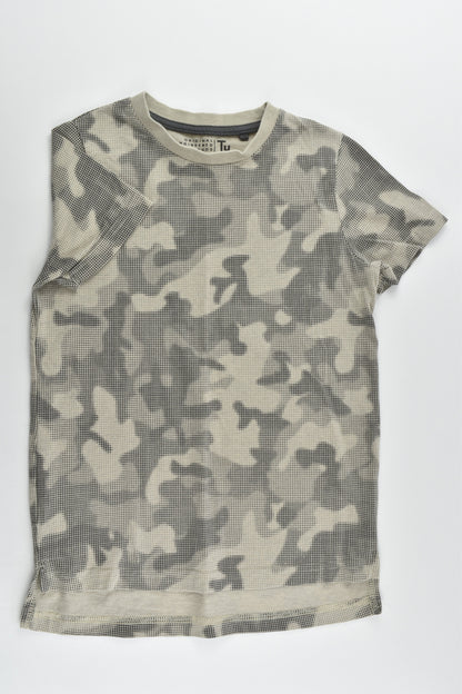 Tu Size 7 (122 cm) Camouflage T-shirt