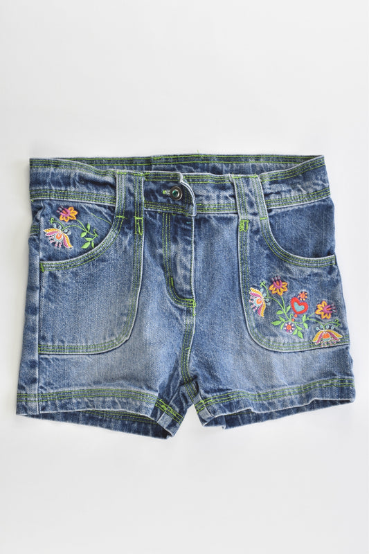 TU (UK) Size 7 Denim Shorts with Embroidery