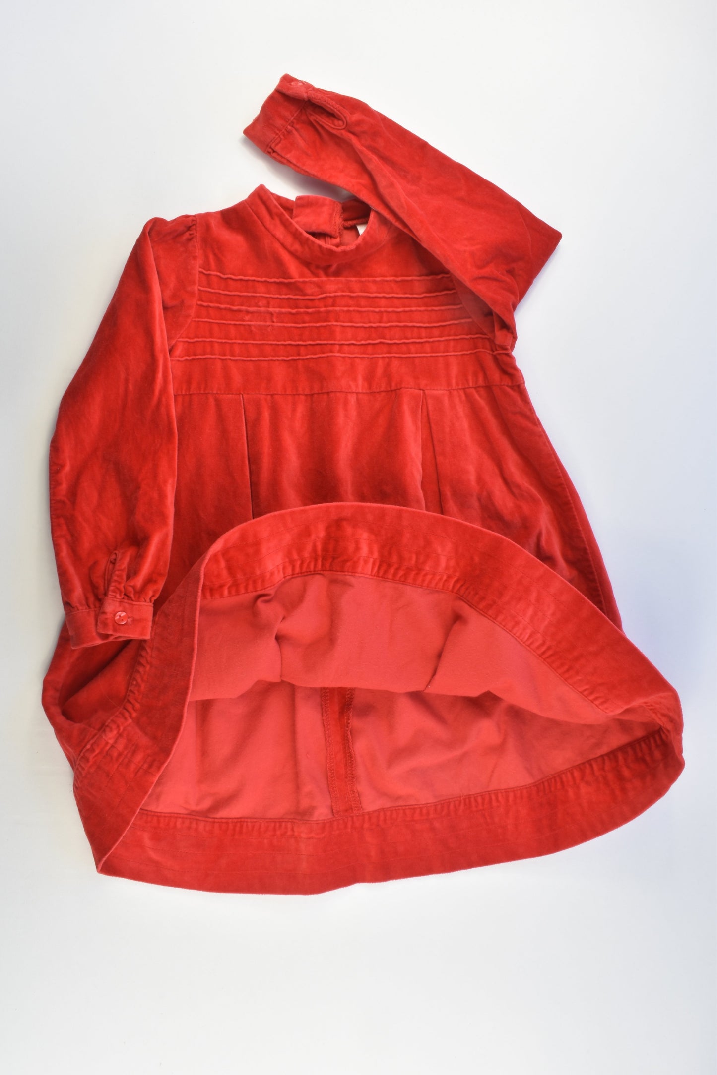 Tuc Tuc (Spain Size 5 (110 cm) Velvety Winter Dress