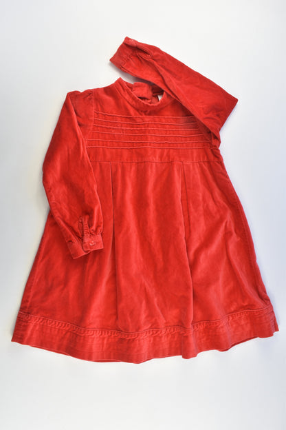 Tuc Tuc (Spain Size 5 (110 cm) Velvety Winter Dress