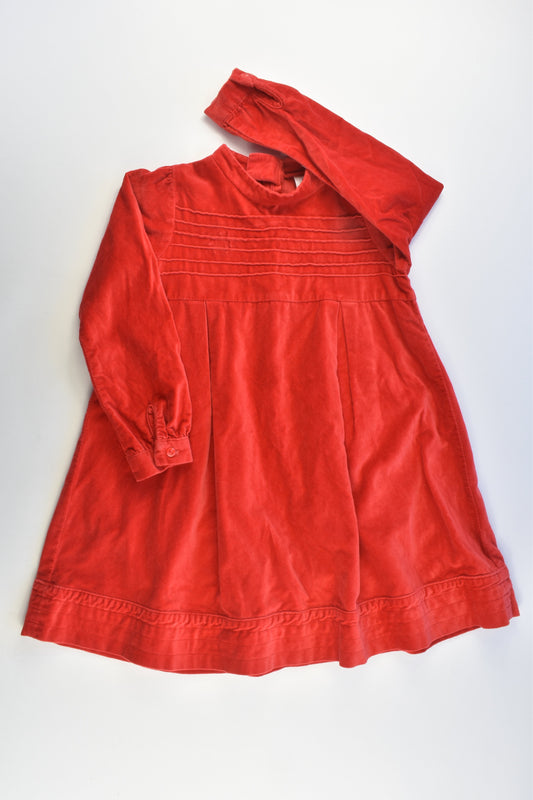 Tuc Tuc (Spain Size 5 (110 cm) Velvety Winter Dress