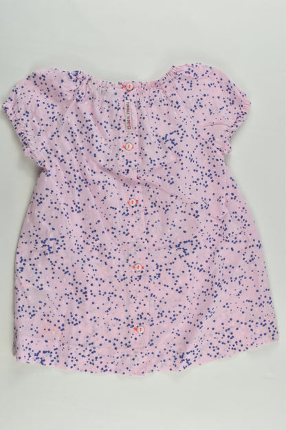 Tumble 'N Dry Size 0-1 (80 cm) Lightweight Star Dress