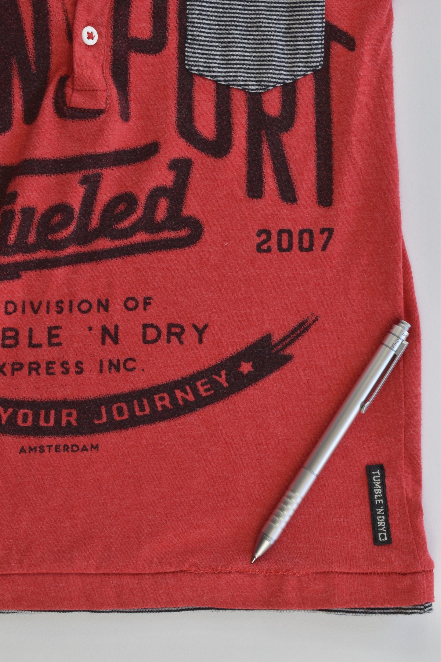 Tumble 'N Dry Size 5/6 (116 cm) 'Enjoy Your Journey' T-shirt