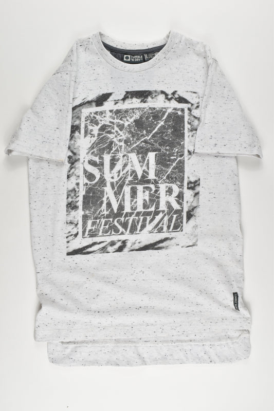 Tumble 'N Dry Size 8-10 "Summer Festival" T-shirt