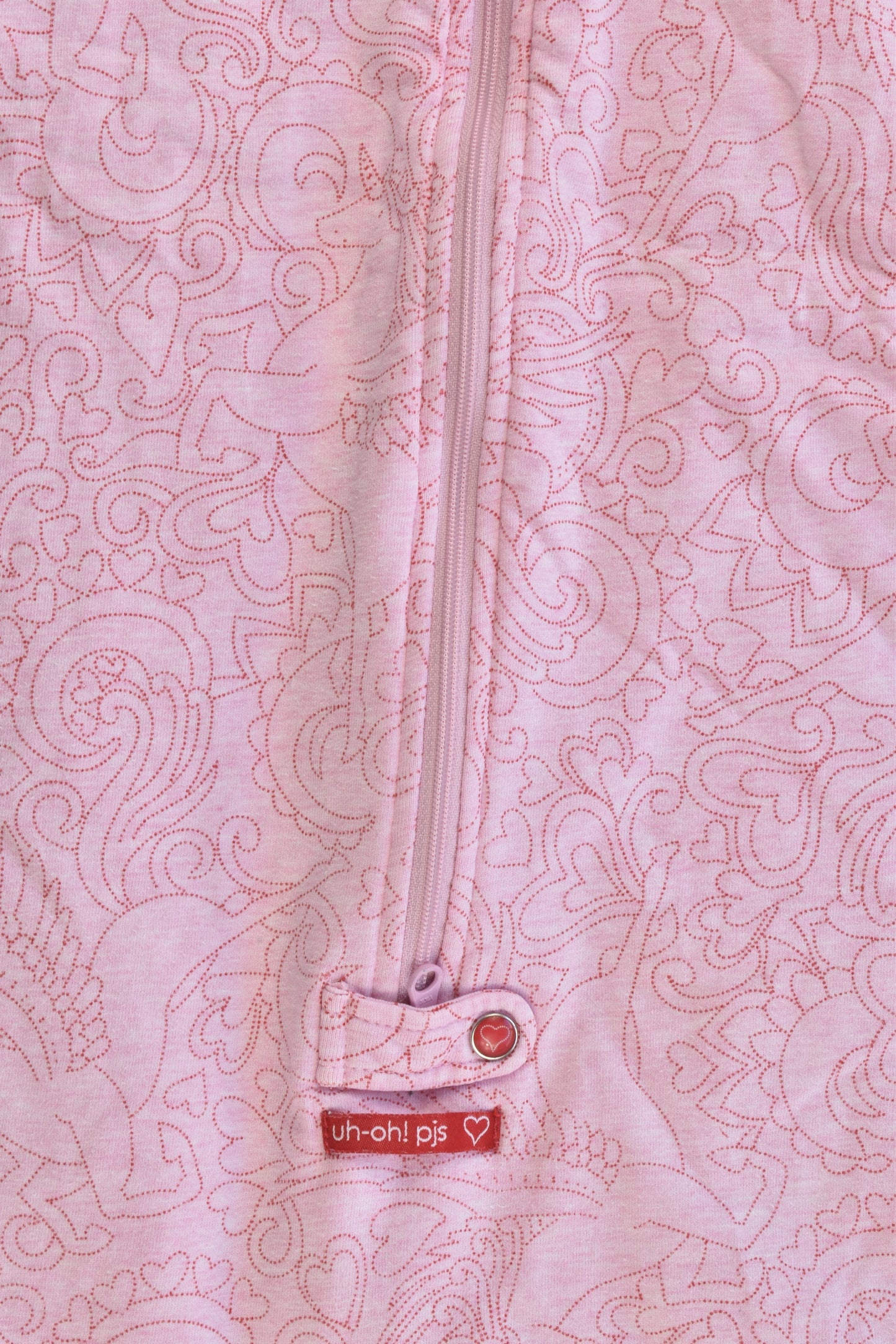 uh-oh! pjs Size 0 (6-9 months) Approx 2.5 Tog Unicorns Sleeping Bag