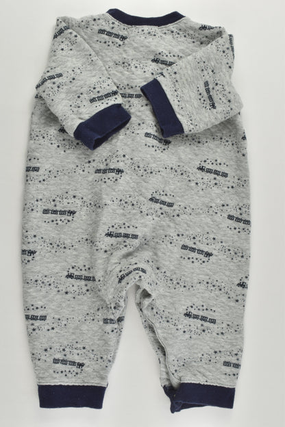 Uniqlo Size 00 (70 cm) Train Romper