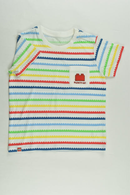 Uniqlo Size 3 (100 cm) Lego 'Build It Up' T-shirt