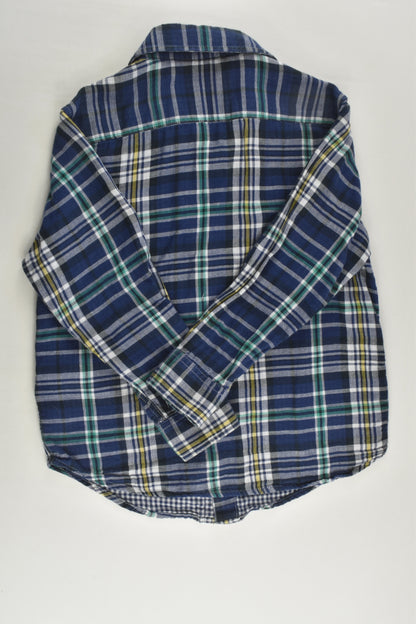 Uniqlo Size 5 (110 cm) Checked Lined Shirt