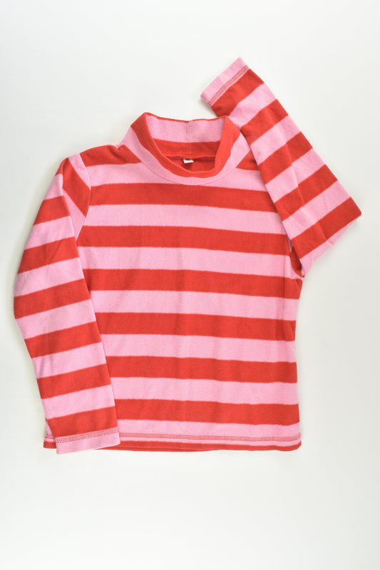 Uniqlo Size 8 Striped Fleece Jumper