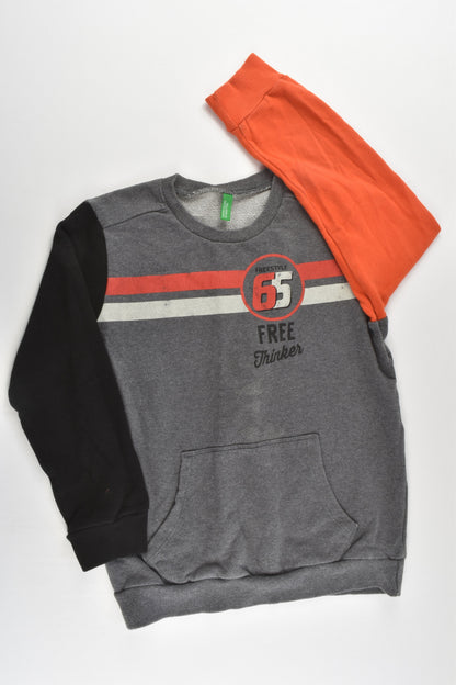 United Colors of Benetton (Italy) Size 6 'Free Thinker' Sweater