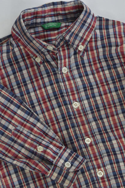 United Colors Of Benetton Size 3 Checked Shirt