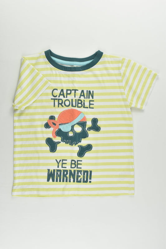 Urban Rascals Size 3-4 'Captain Trouble' T-shirt