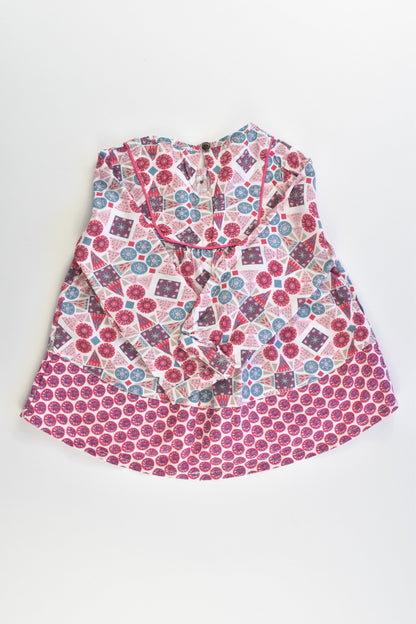 Verbaudet (France) Size 1-2 (2 years, 86 cm) Blouse and Leggings
