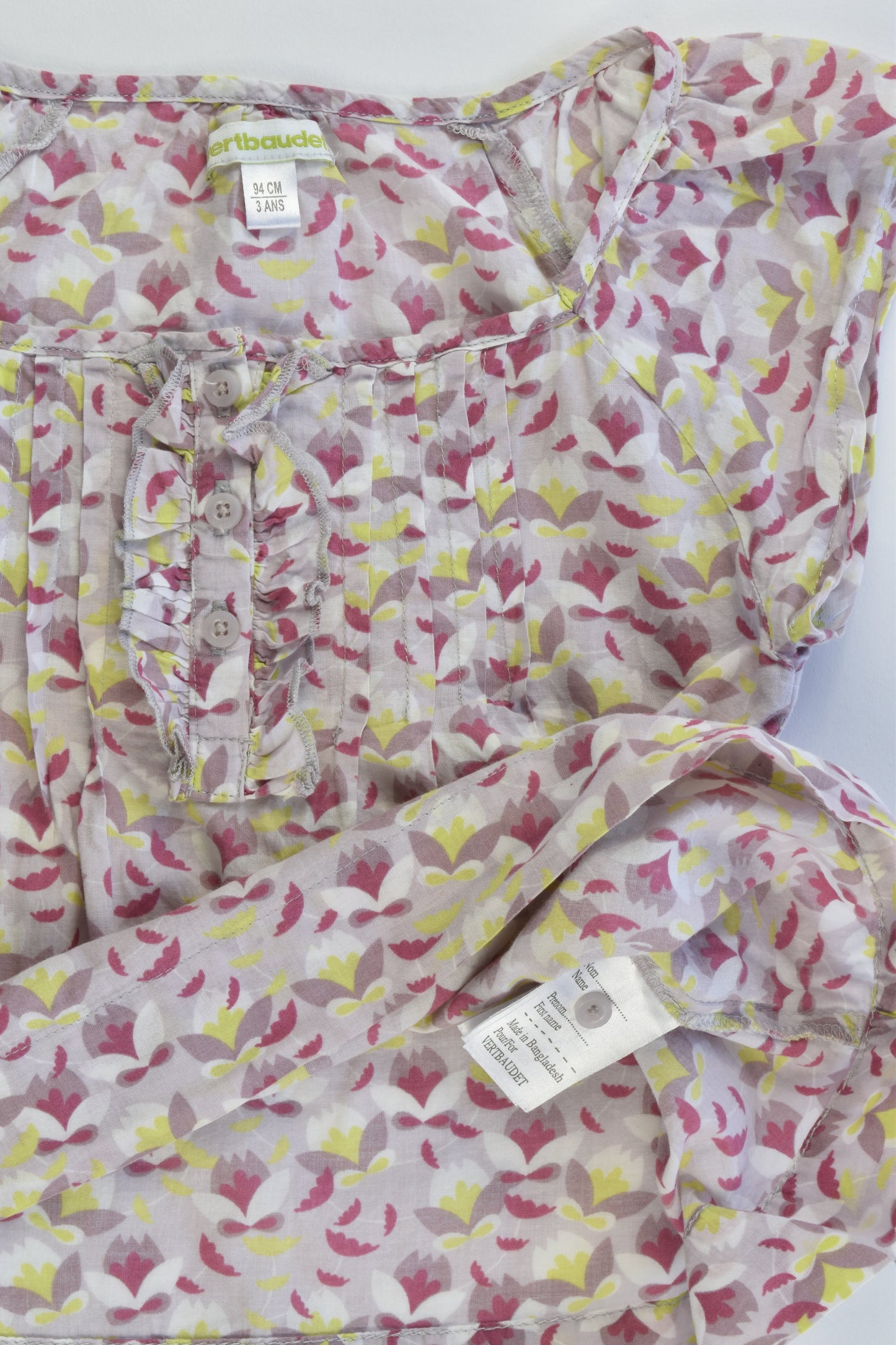 Vertbaudet (France) Size 2-3 (94 cm) Blouse