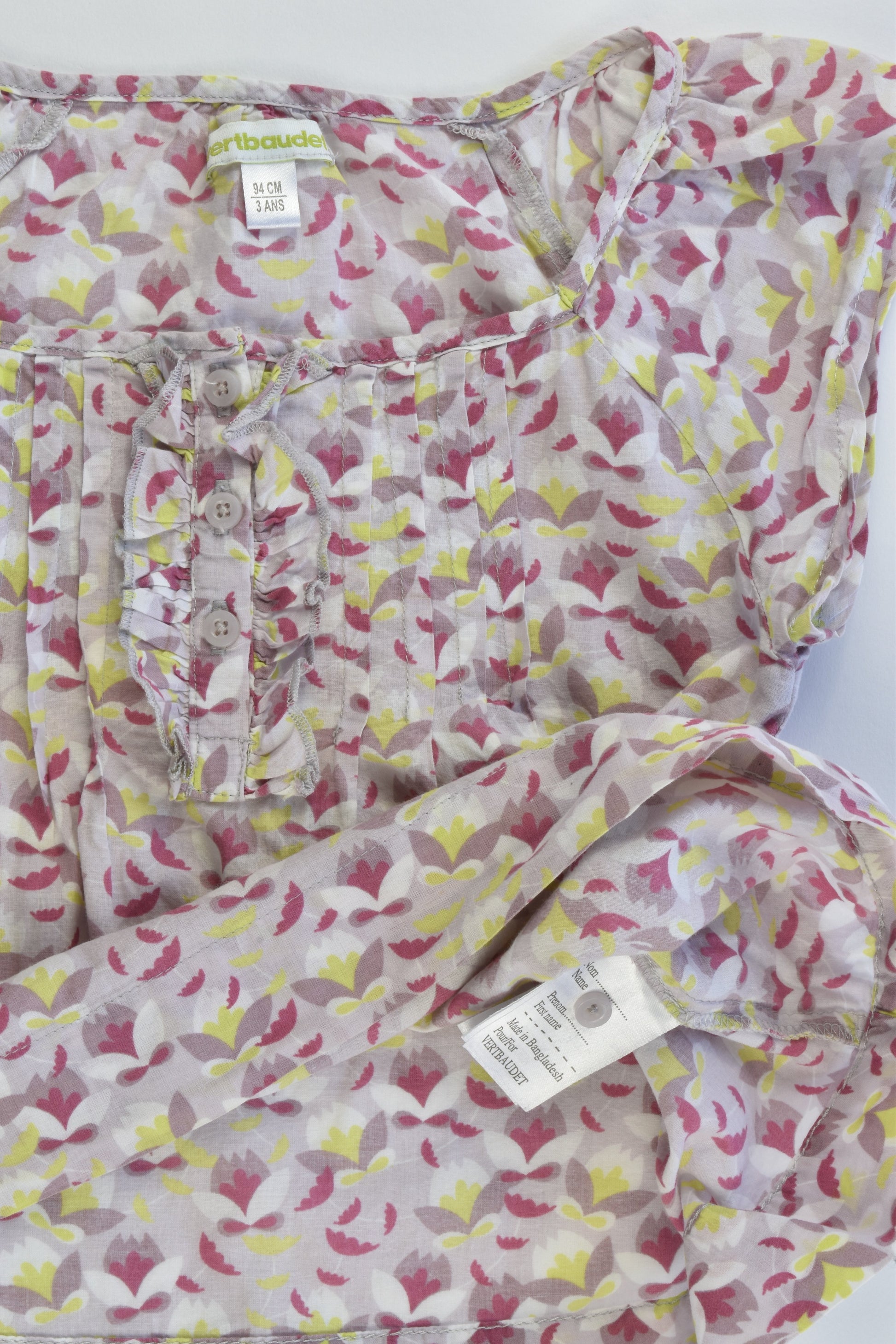 Vertbaudet (France) Size 2-3 (94 cm) Blouse