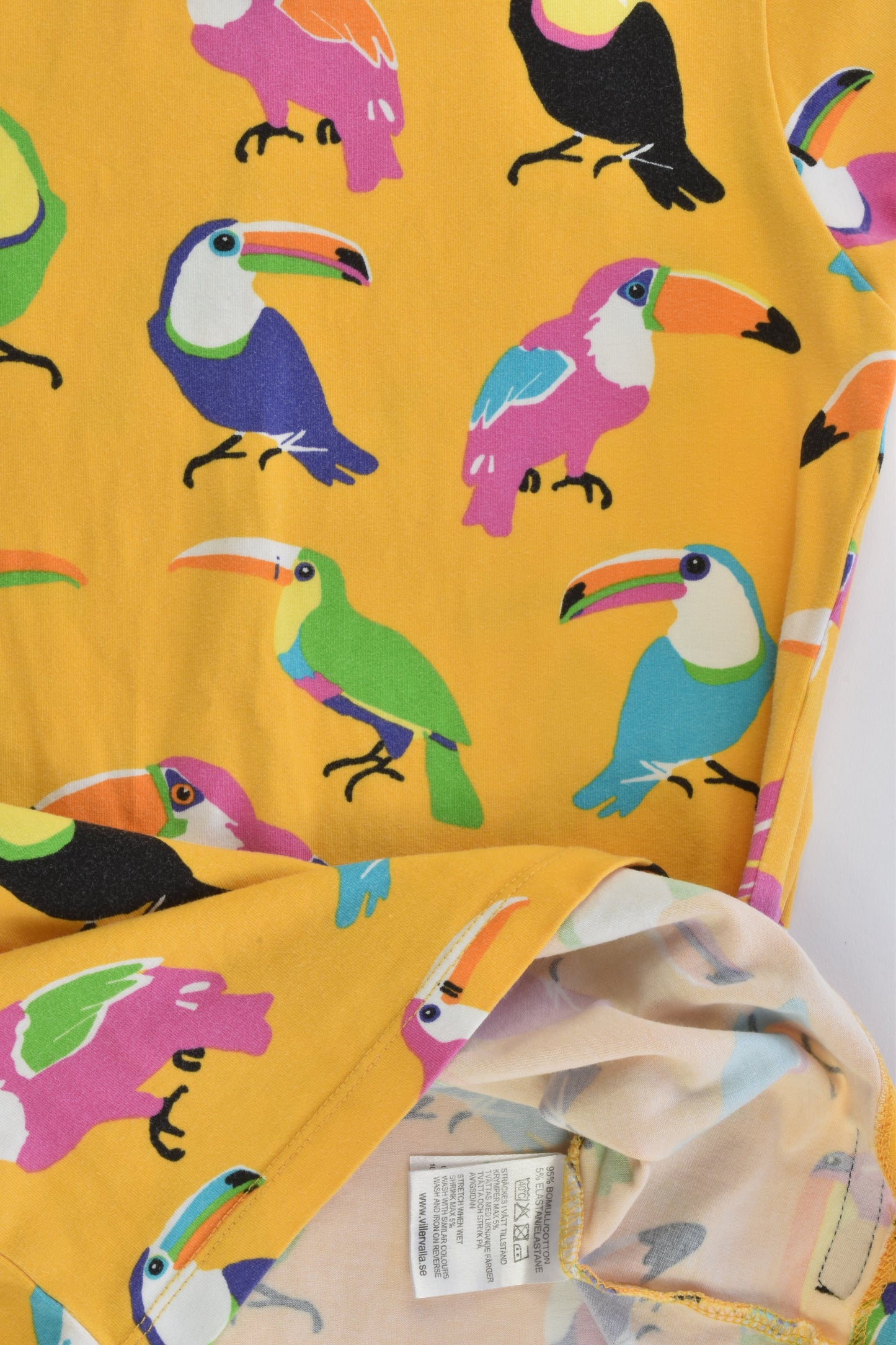 Villervalla Size 128 cm (8) Toucan T-shirt