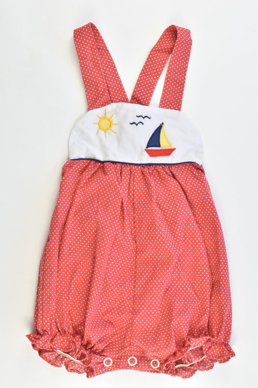 VINTAGE Little Loves By Anuello Size 00 Summer Romper