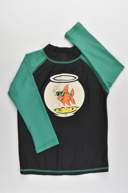 Wave Zone Size 4 Goldfish Rashie Top