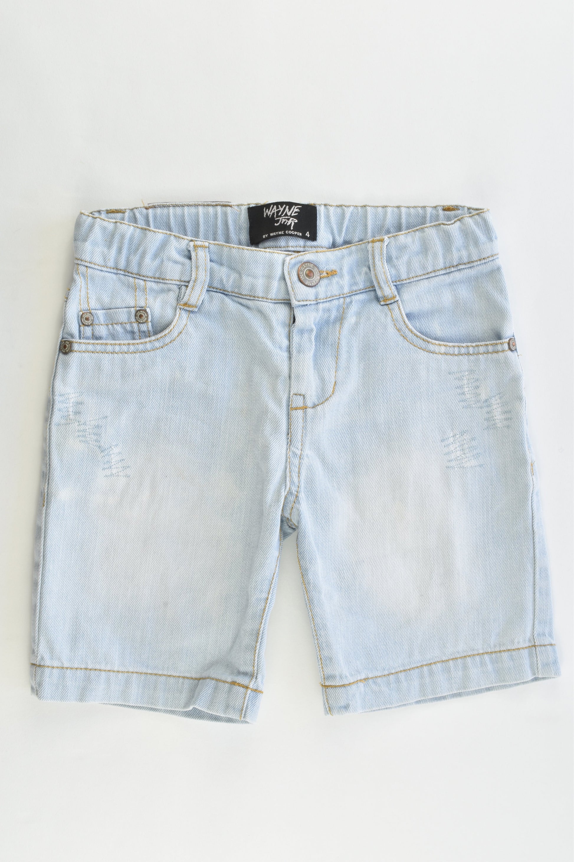 Wayne Jnr by Wayne Cooper Size 4 Denim Shorts
