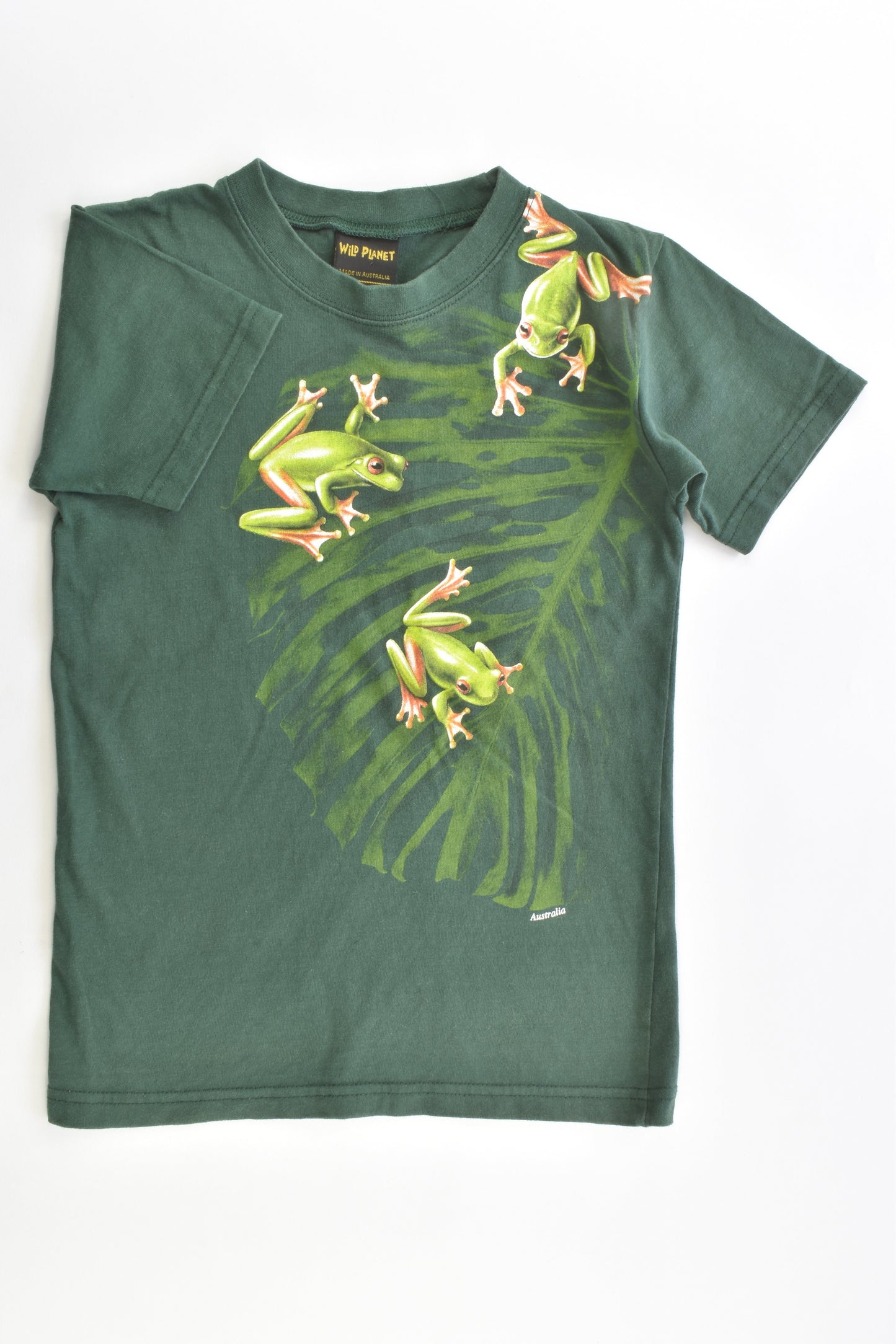 Wild Planet Size 8 Frogs T-shirt