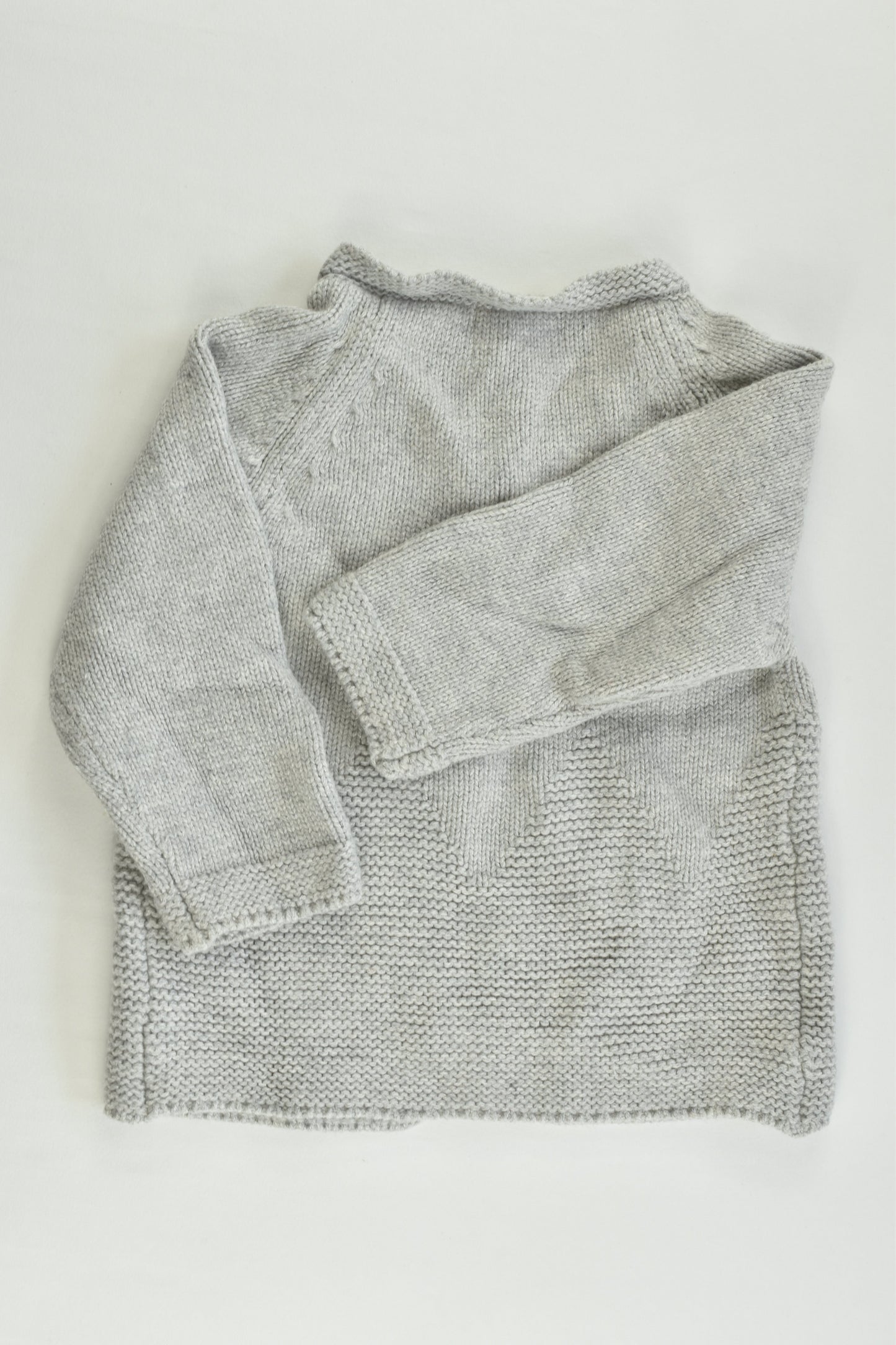 Wilson and Frenchy Size 00 (3-6 months) Cotton/Bamboo/Wool Cardigan