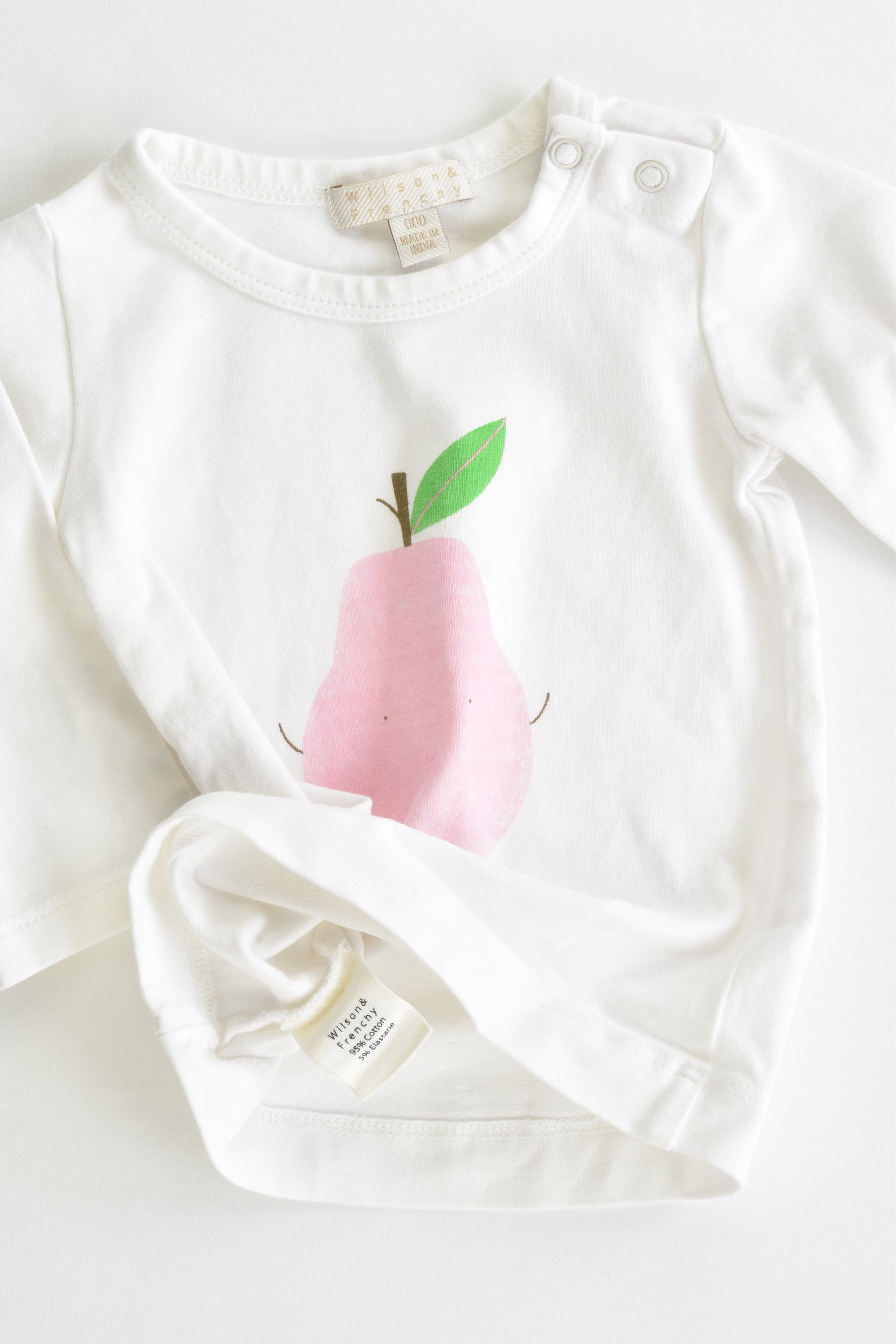 Wilson & Frenchy Size 000 (0-3 months) Pear Top