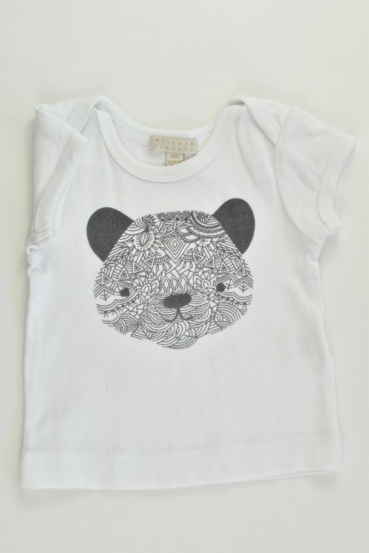 Wilson & Frenchy Size 000 Bear T-shirt