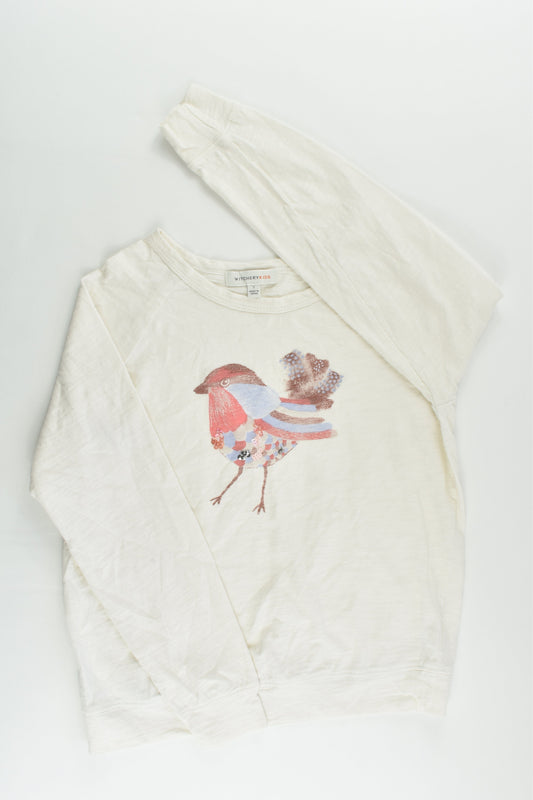 Witchery Kids Size 7 Bird Top